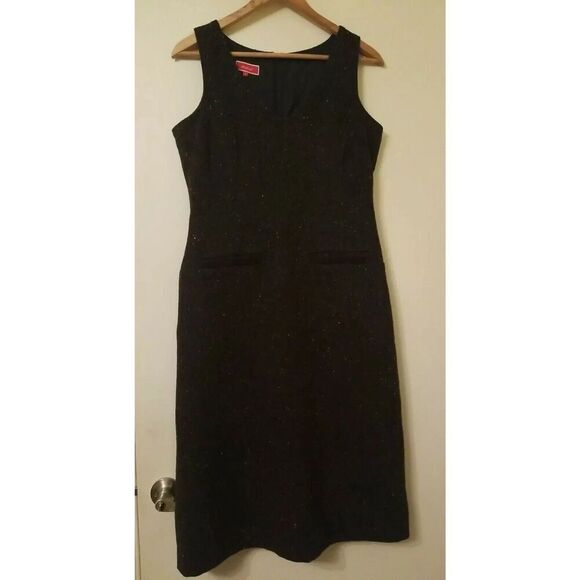 JACKSON Dresses & Skirts - JACKPOT by Carli Gry Women Dress Sarafan Winter Size 3 M/L Brown Melange 65%Wool